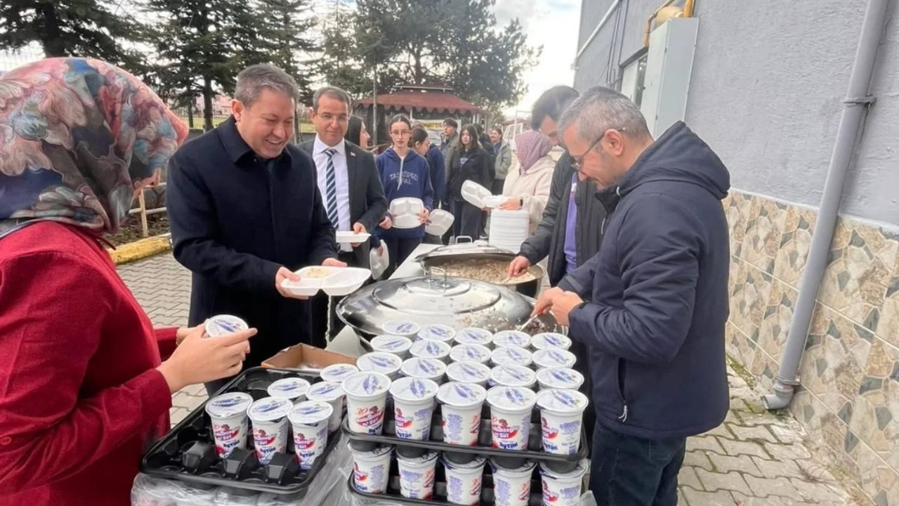 Taşköprü’de Cuma Bereketi Lisede Yaşandı ‘Hem Ikram Ettik Hem De Ikram Aldık’ (3)