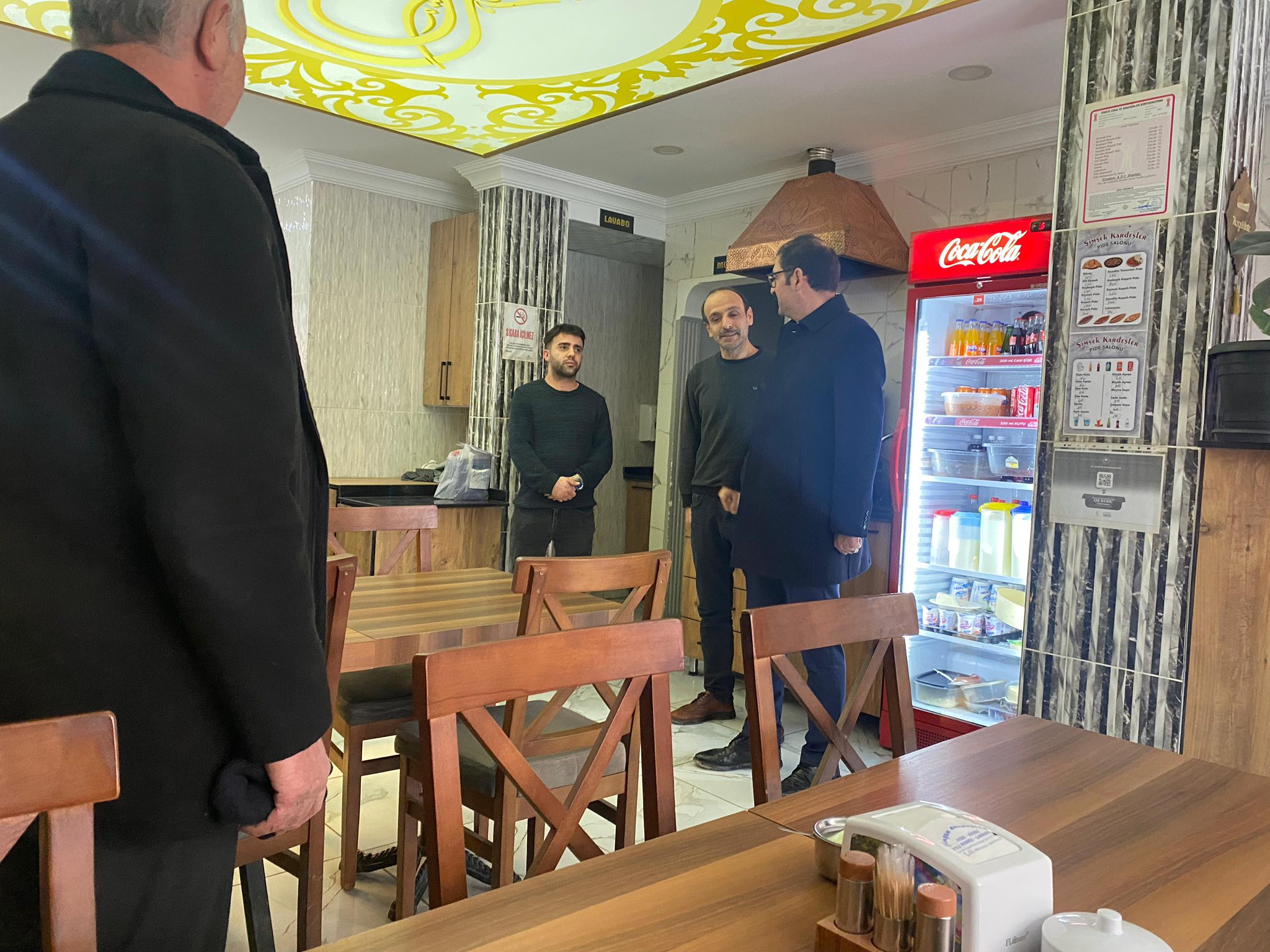 Taşköprü'de Esnaf Ziyareti Kaymakam Demirdağ Sahada1