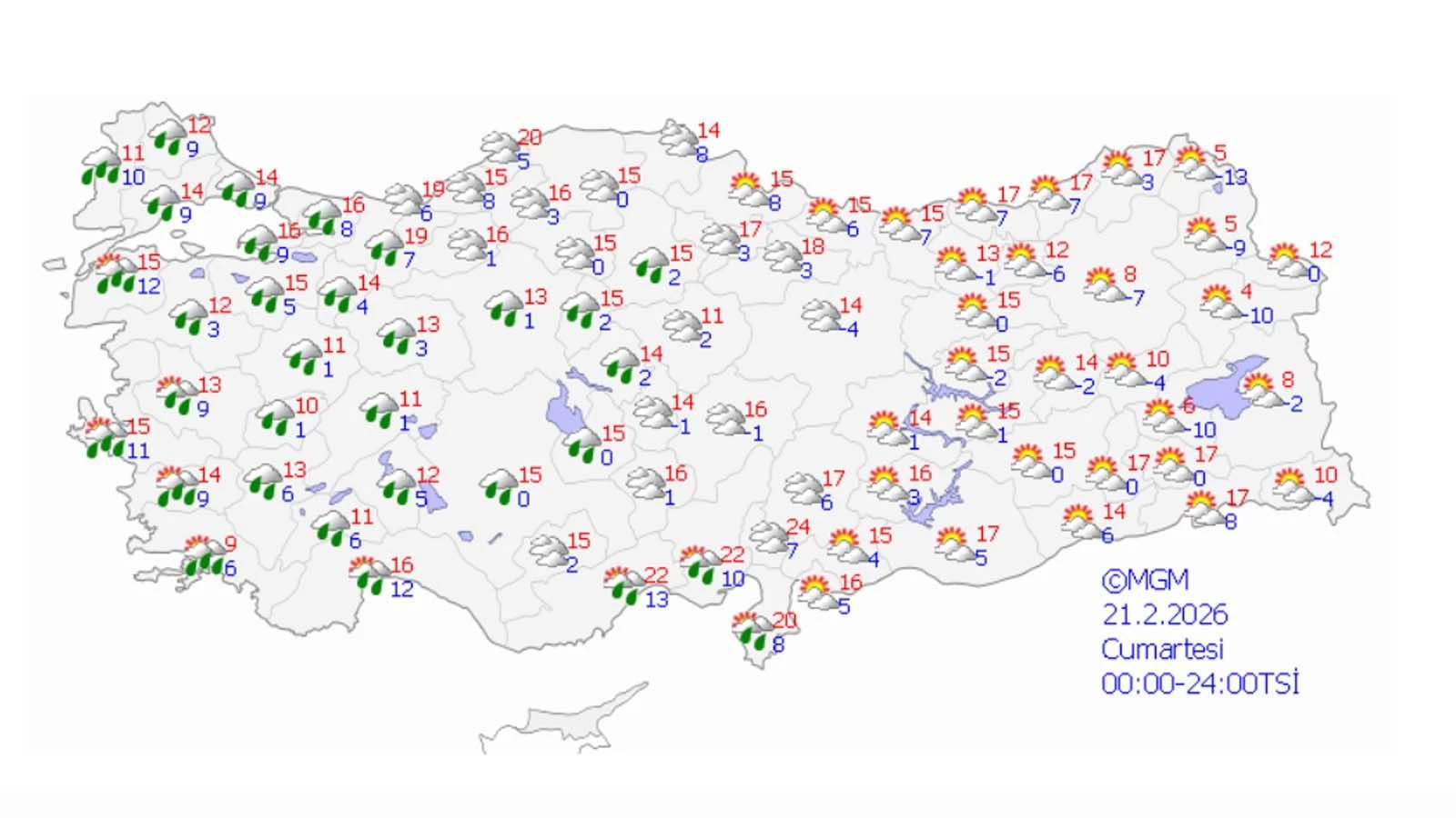 Yağışlı Sistem Geri Döndü 66 Ilde Sağanak Bekleniyor (1)-1