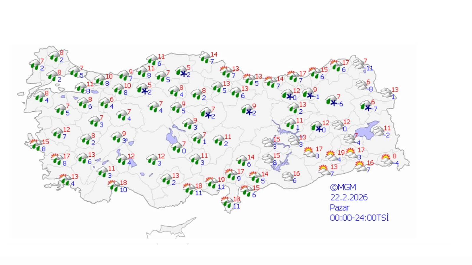 Yağışlı Sistem Geri Döndü 66 Ilde Sağanak Bekleniyor (2)