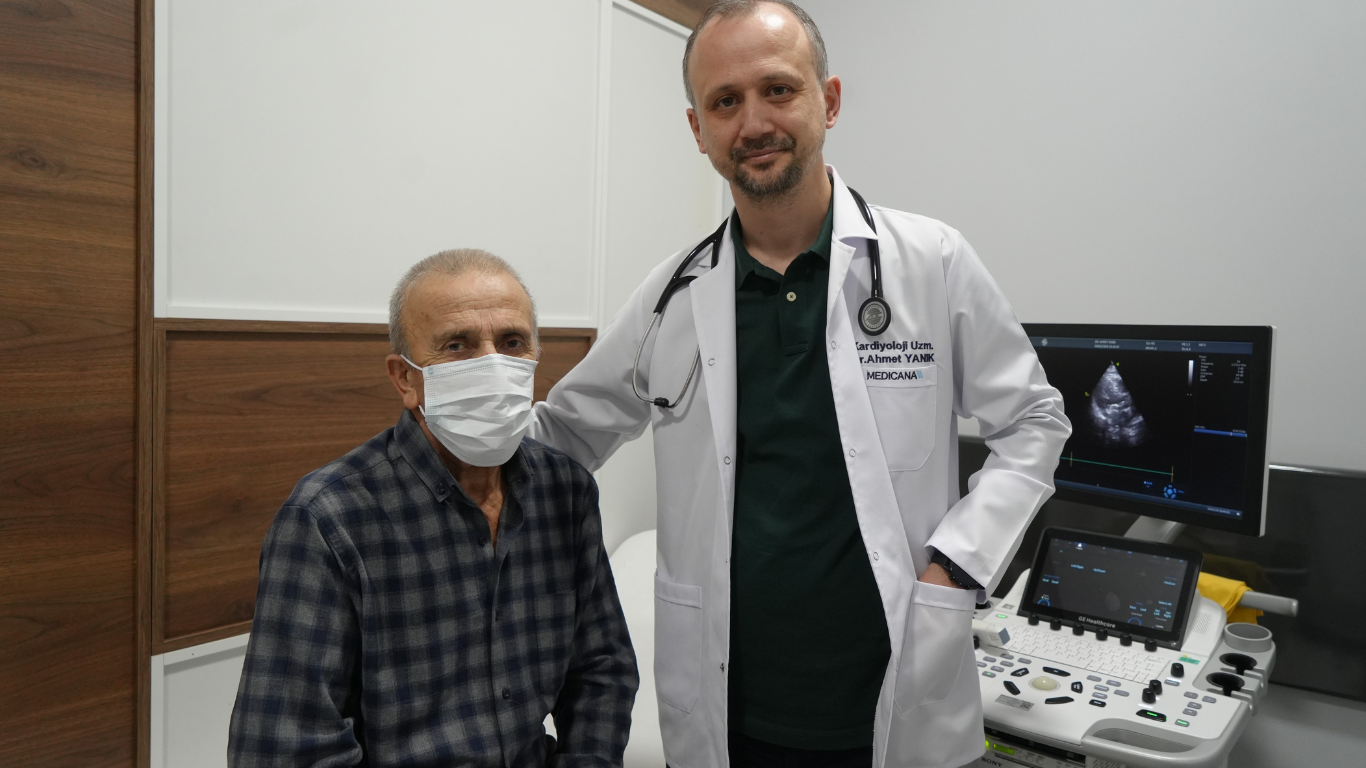 Yüzde 90 Tıkalı Damar, Kapalı Yöntemle Açıldı22