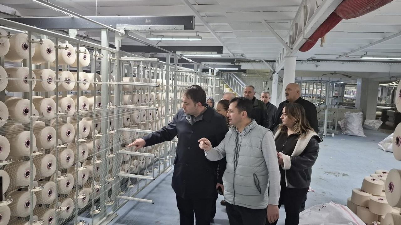 Ak Parti Taşköprü’den Ongun Tekstil’e Ziyaret Üretim Ve Istihdam Konuşuldu (1)
