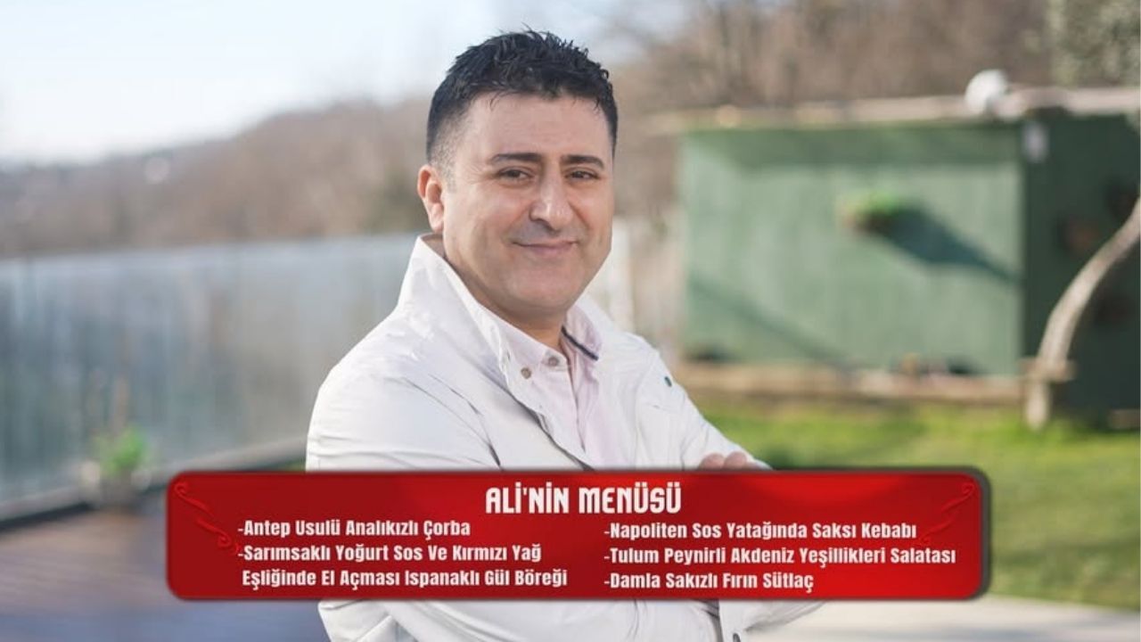 Ali Maral’ın Yemekteyiz Menüsünde Neler Var (2)