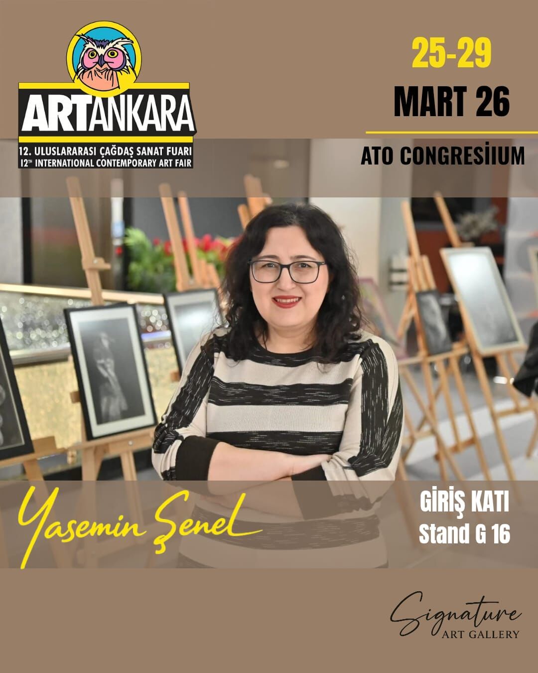 Artankara’da Kastamonu Imzası Yasemin Şenel Sanatseverlerle Buluştu (2)