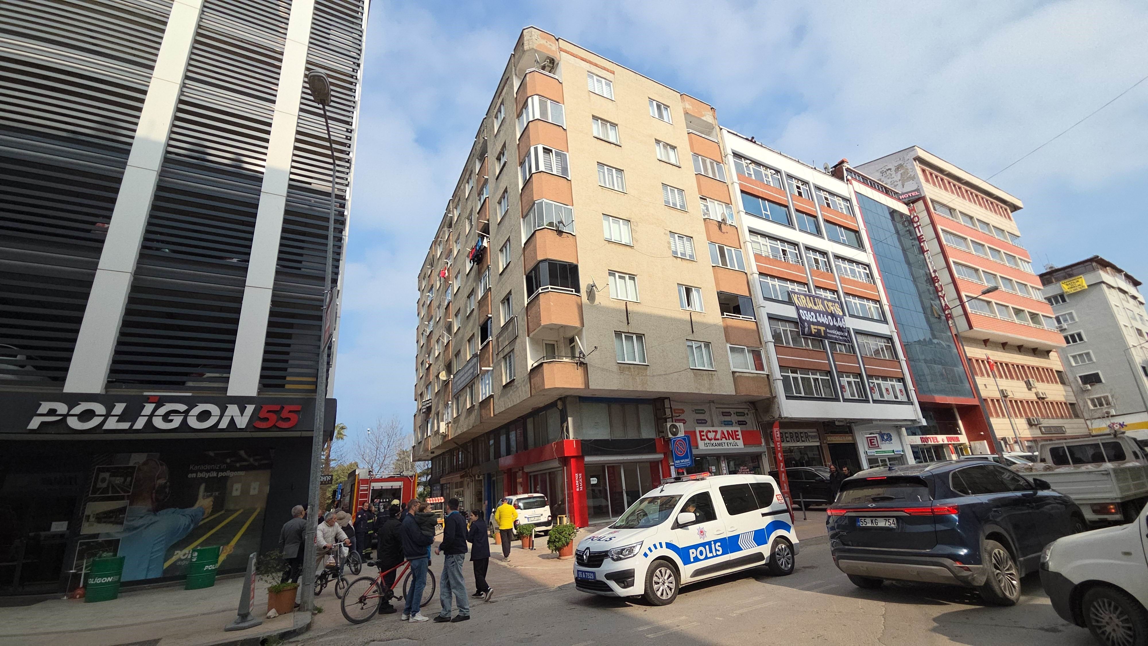 Bulaşık Makinesi Alev Aldı, Apartmanda Panik Anları Yaşandı2