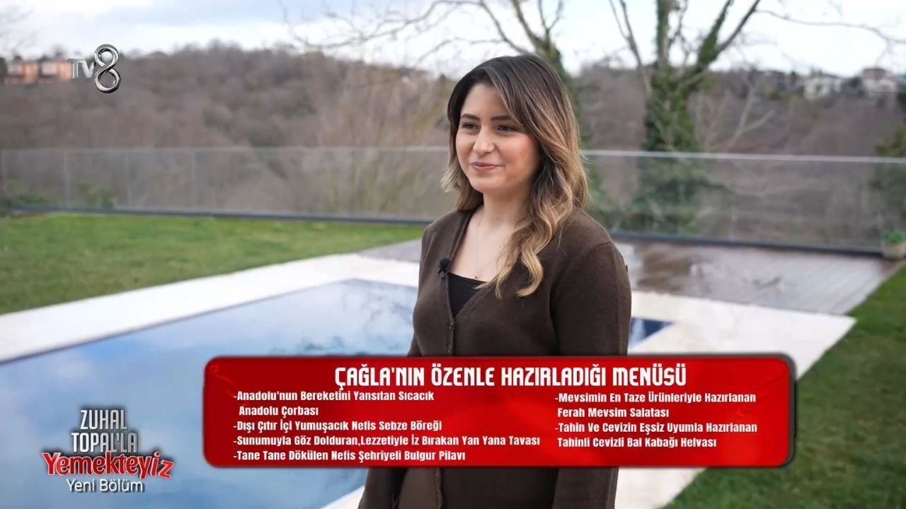Çağla Karaca’nın Yemekteyiz Menüsünde Neler Var (1)