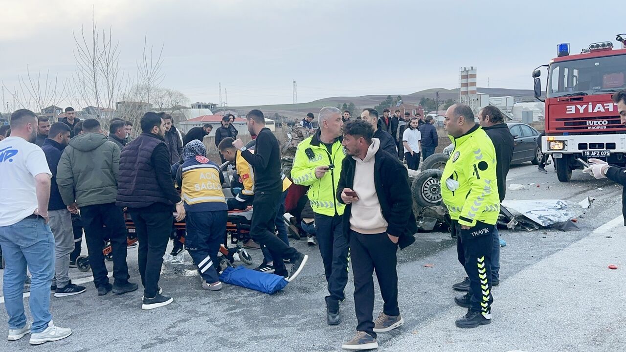 Çorum Feci Kaza 1 Ölü (3)