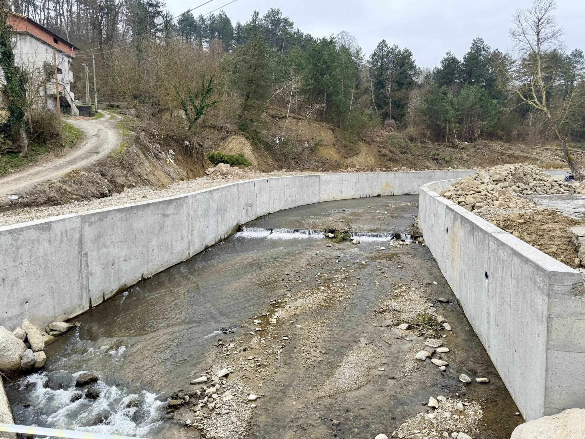 Dsi̇ 23. Bölge Kastamonu Taşkın Koruma Inşaatını Inceledi 4