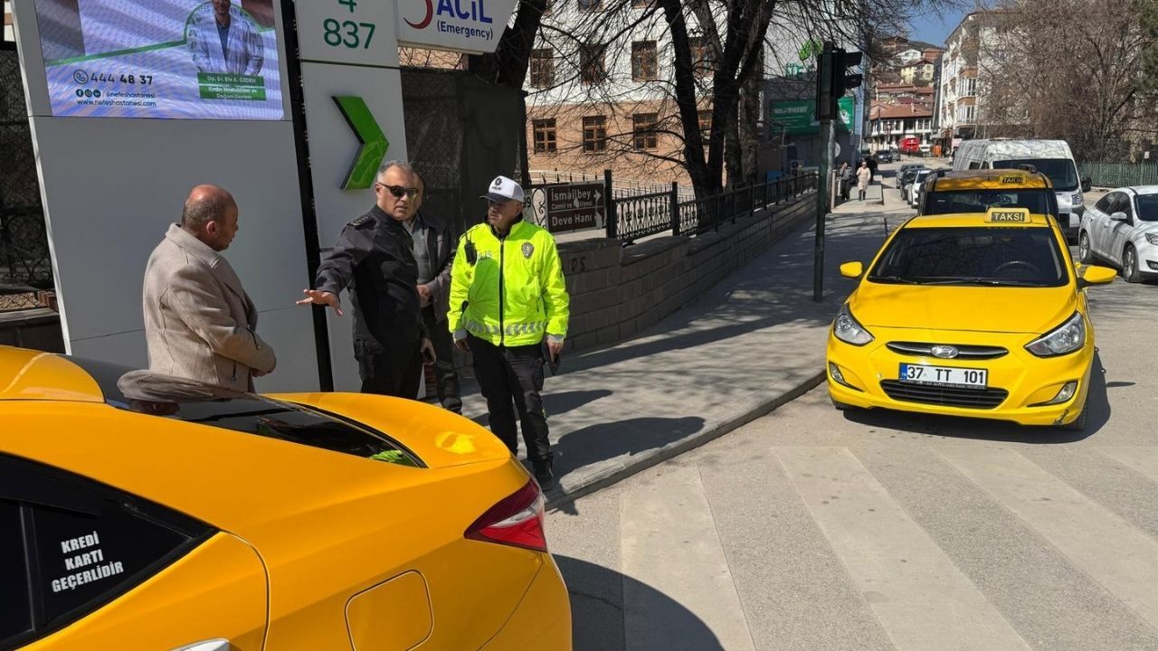 Emniyet Müdürü Taş Taksi Esnaf (3)