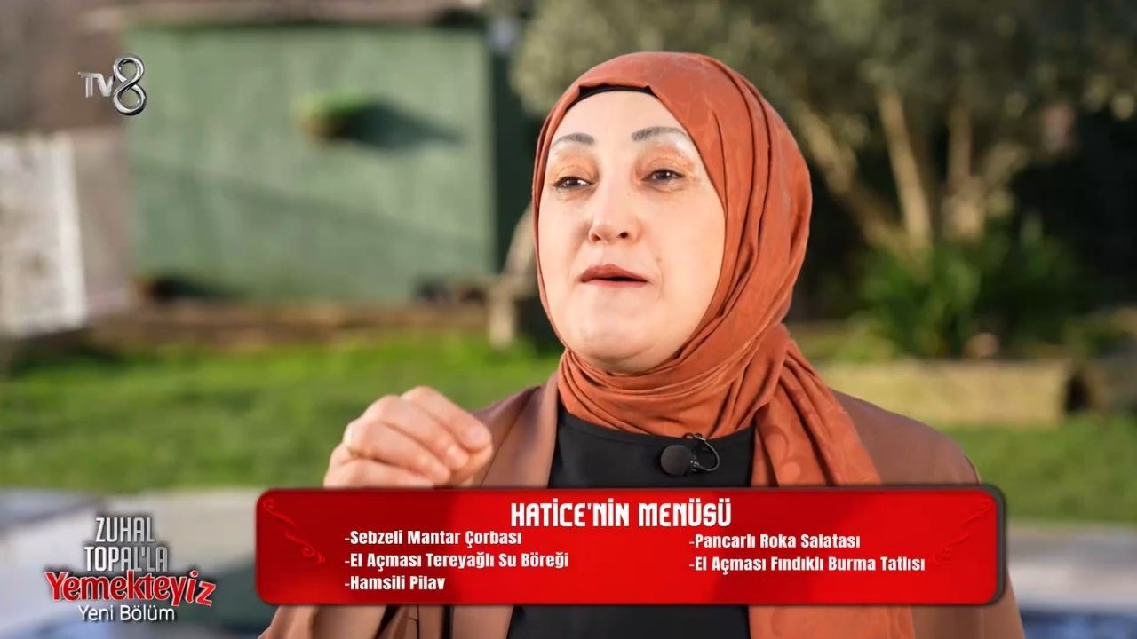 Hatice Özel’in Yemekteyiz Menüsünde Neler Var (1)