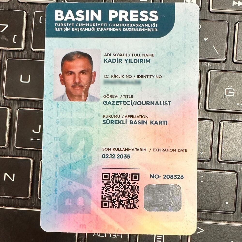 Kadir Yıldırım Basın Kartı (3)