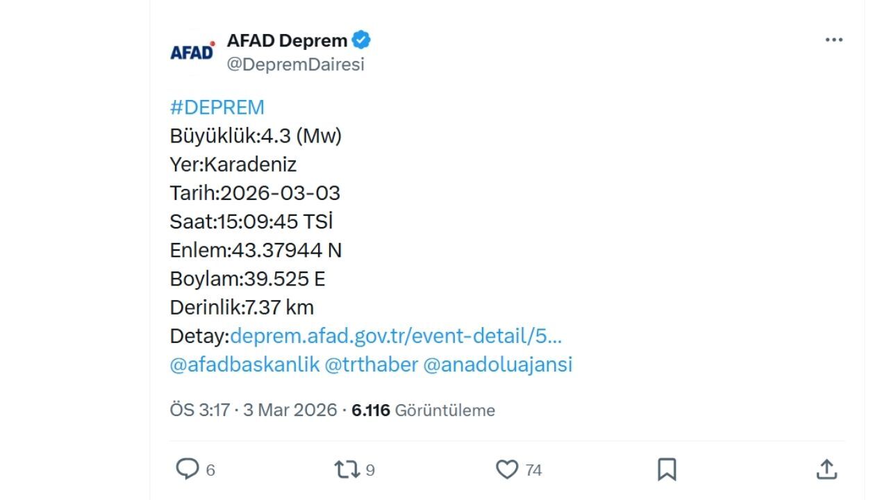 Karadeniz Deprem-1