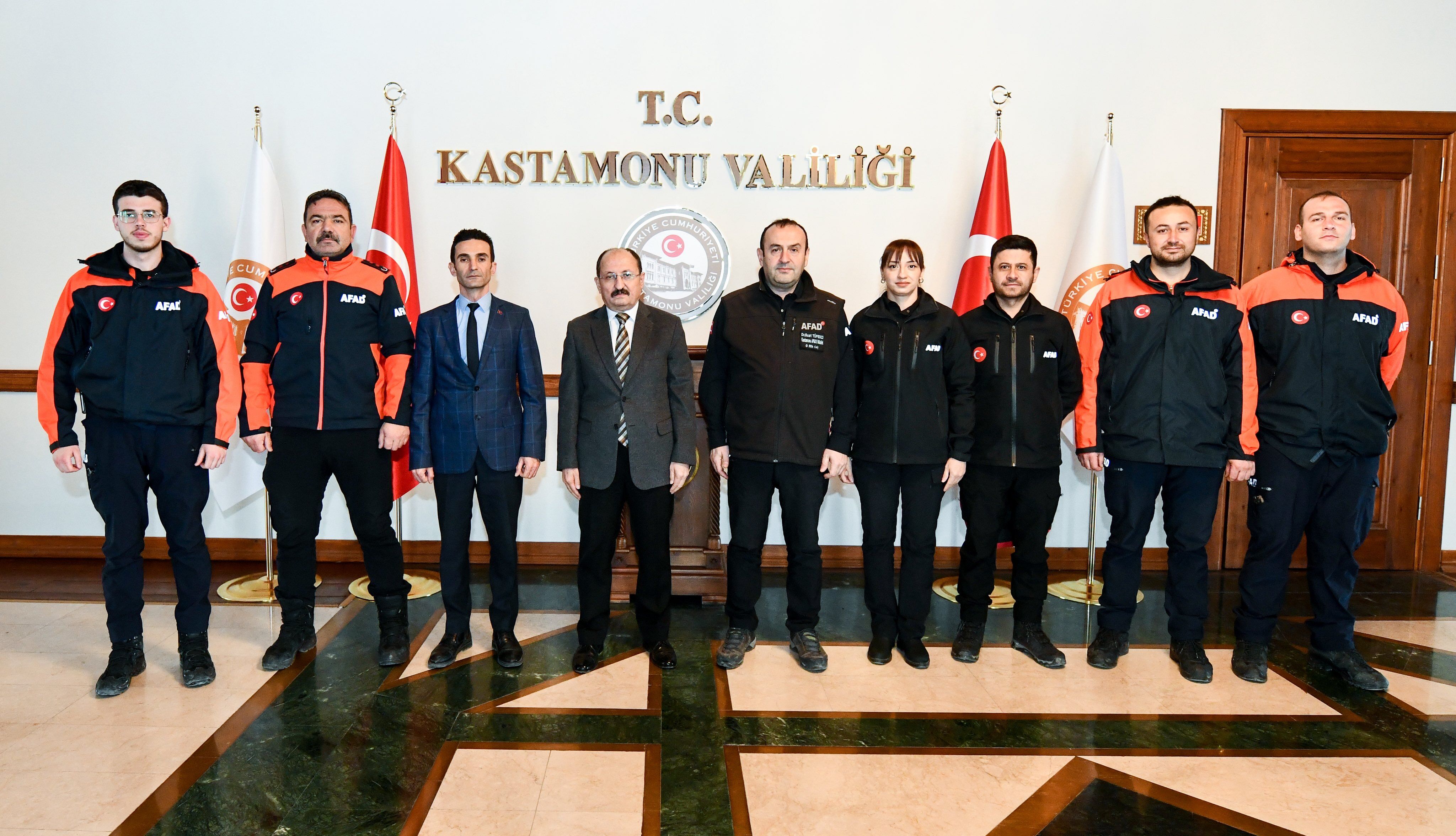 Kastamonu Afad'dan Vali Vekili Ergün'e Ziyaret 12