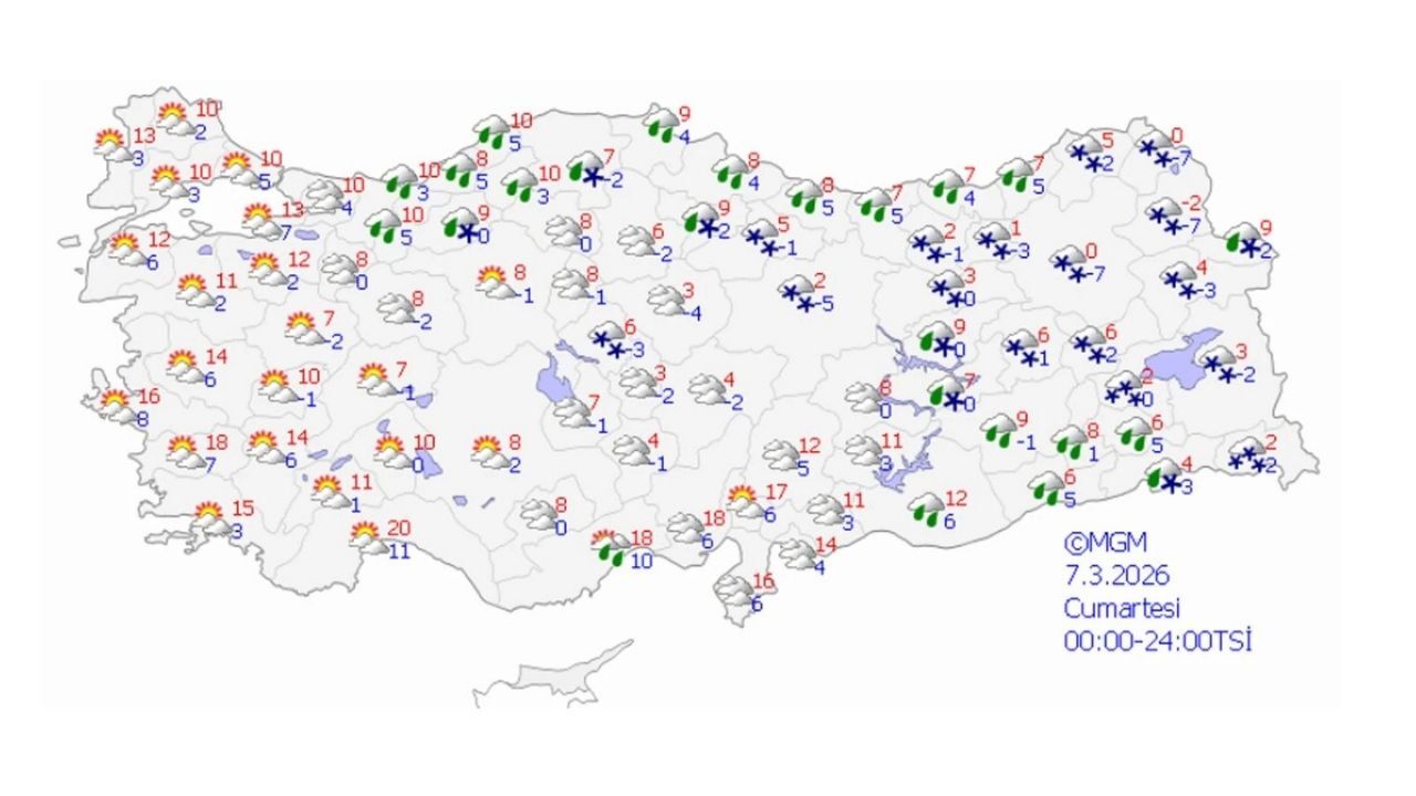 Kastamonu, Bolu, Karabük Ve Birçok Ili Sağanak Yağış Esir Alacak! (1)