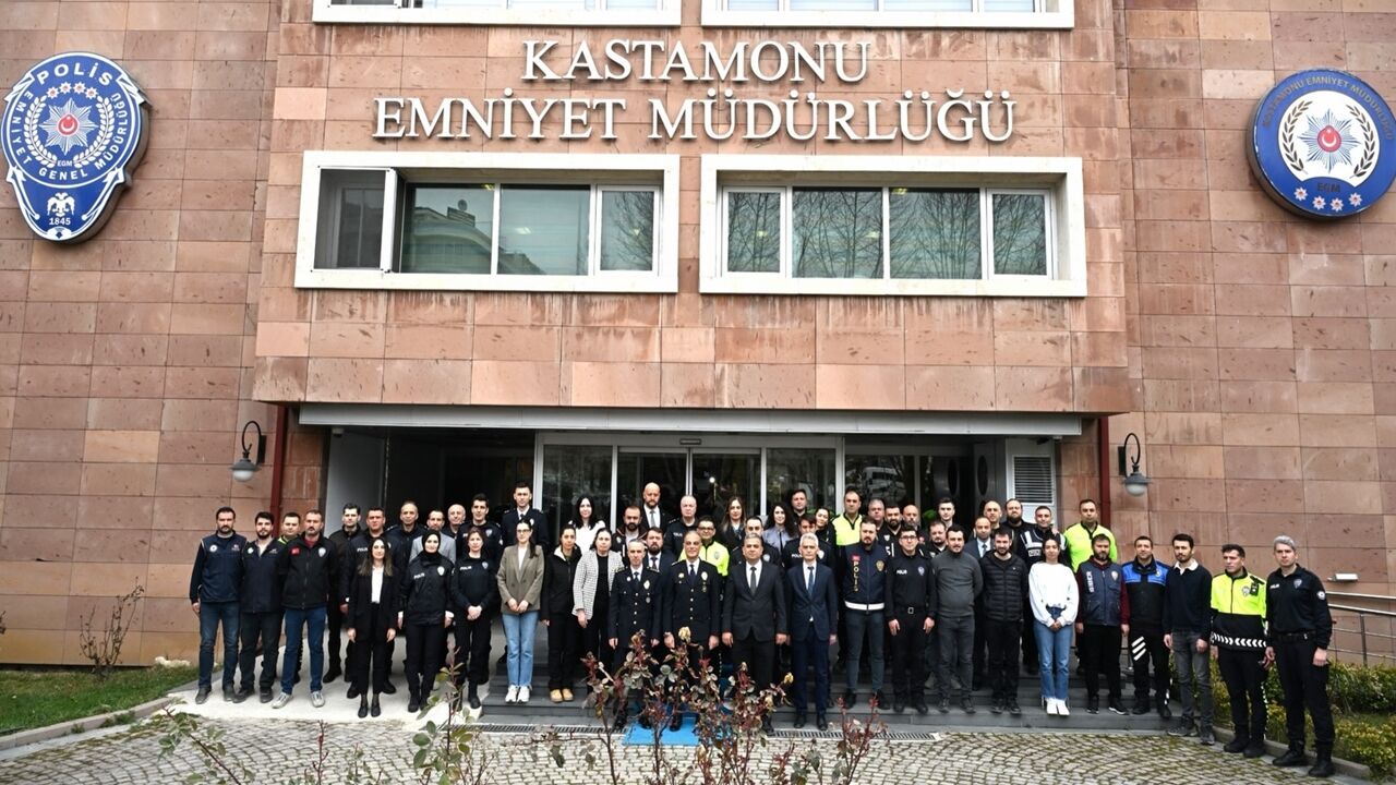 Kastamonu Emniyet Müdürlüğü Bayramlaşma (1)