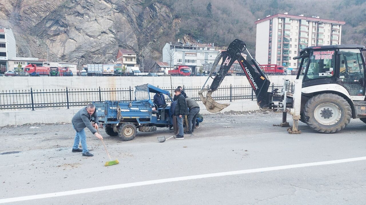 Kastamonu Inebolu Pat Pat Kazası Yaralı (1)