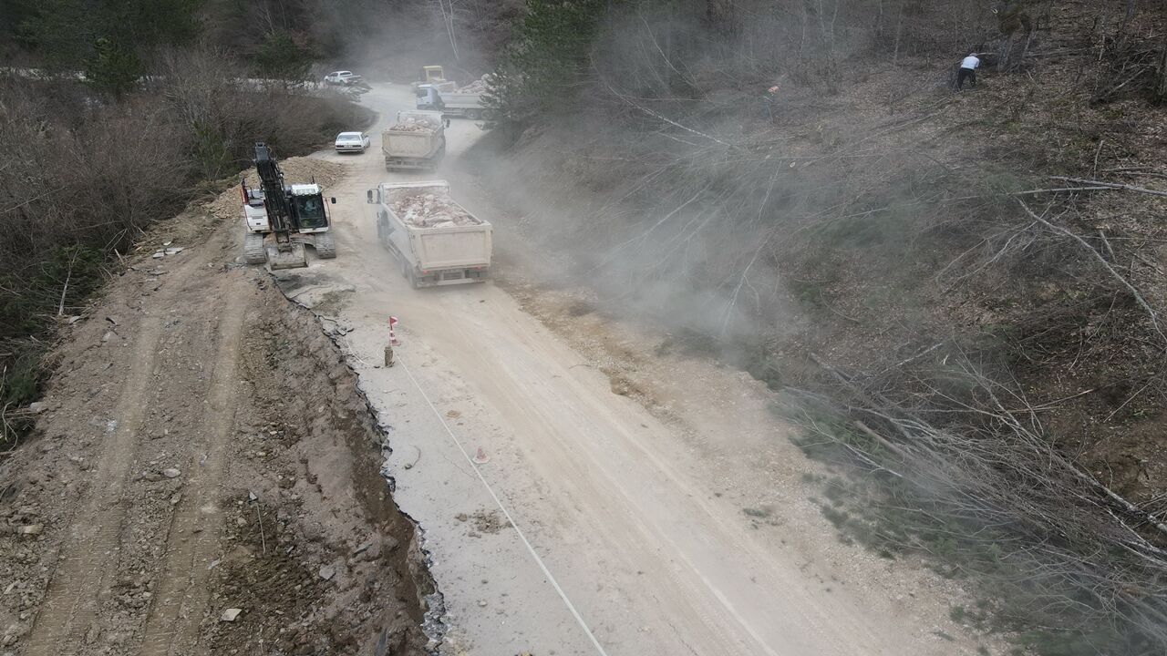 Kastamonu Turizm Yolu Çöktü (4)