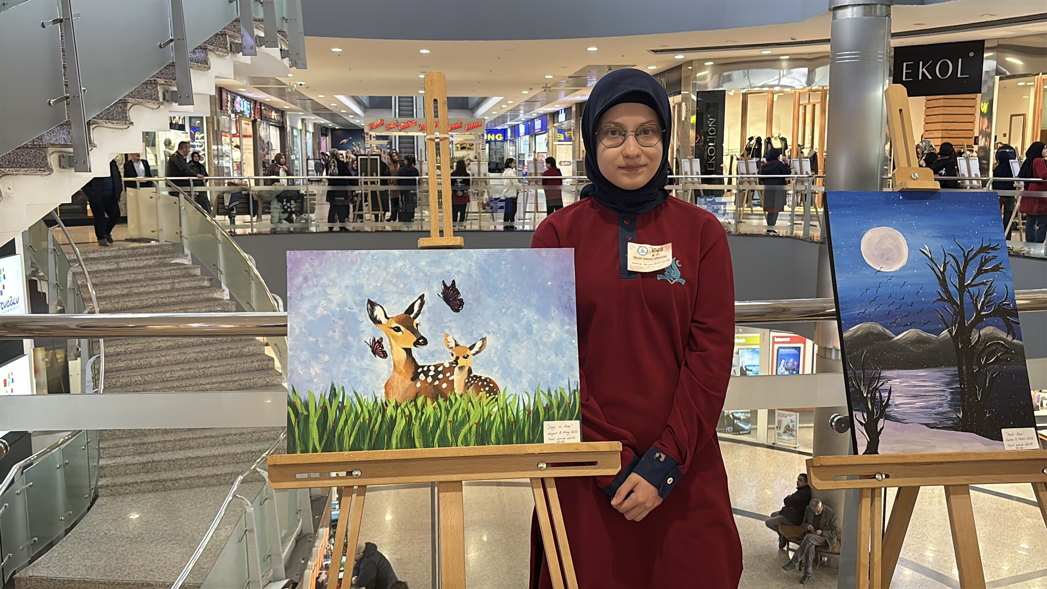 Kastamonu'da 32 Eser Sanatseverlerin Beğenisine Sunuldu 13