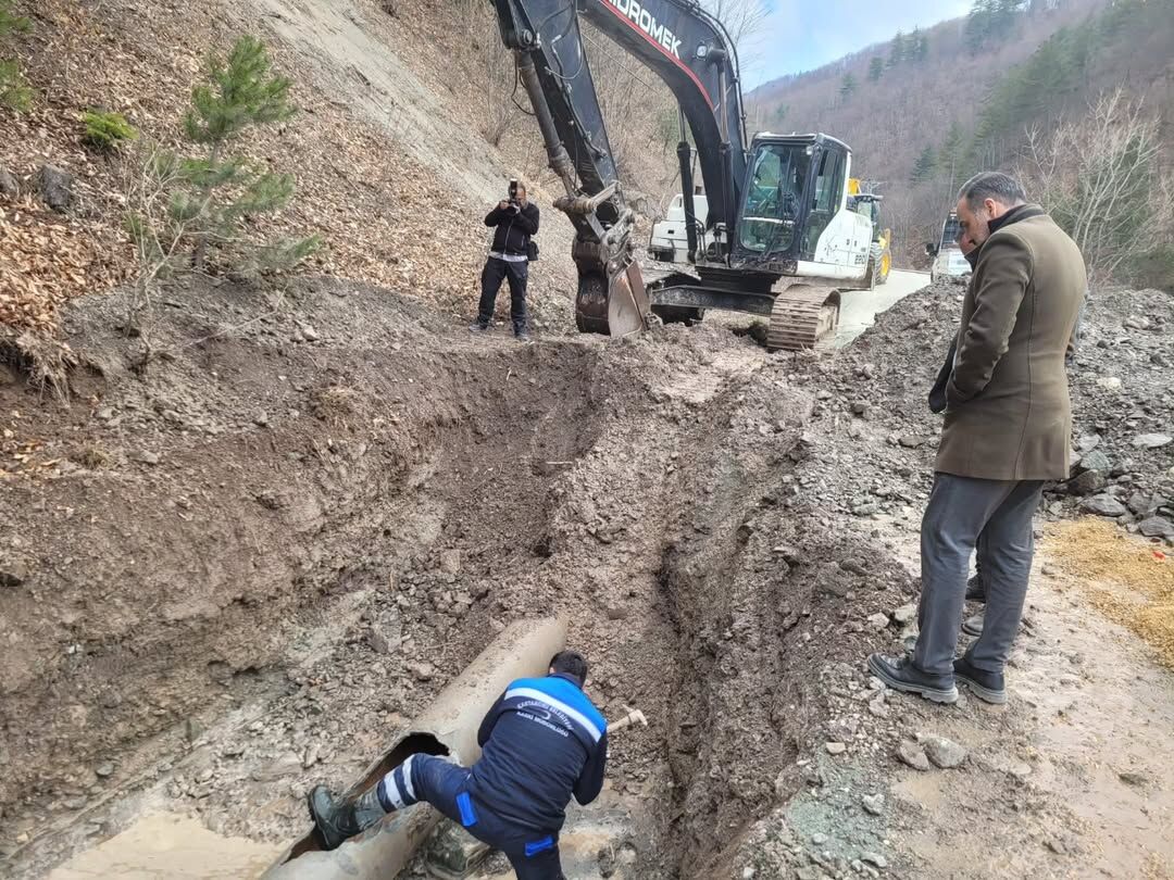 Kastamonu'da Ana Isale Hattında Arıza Bazı Mahallelere Su Verilemeyecek! 12