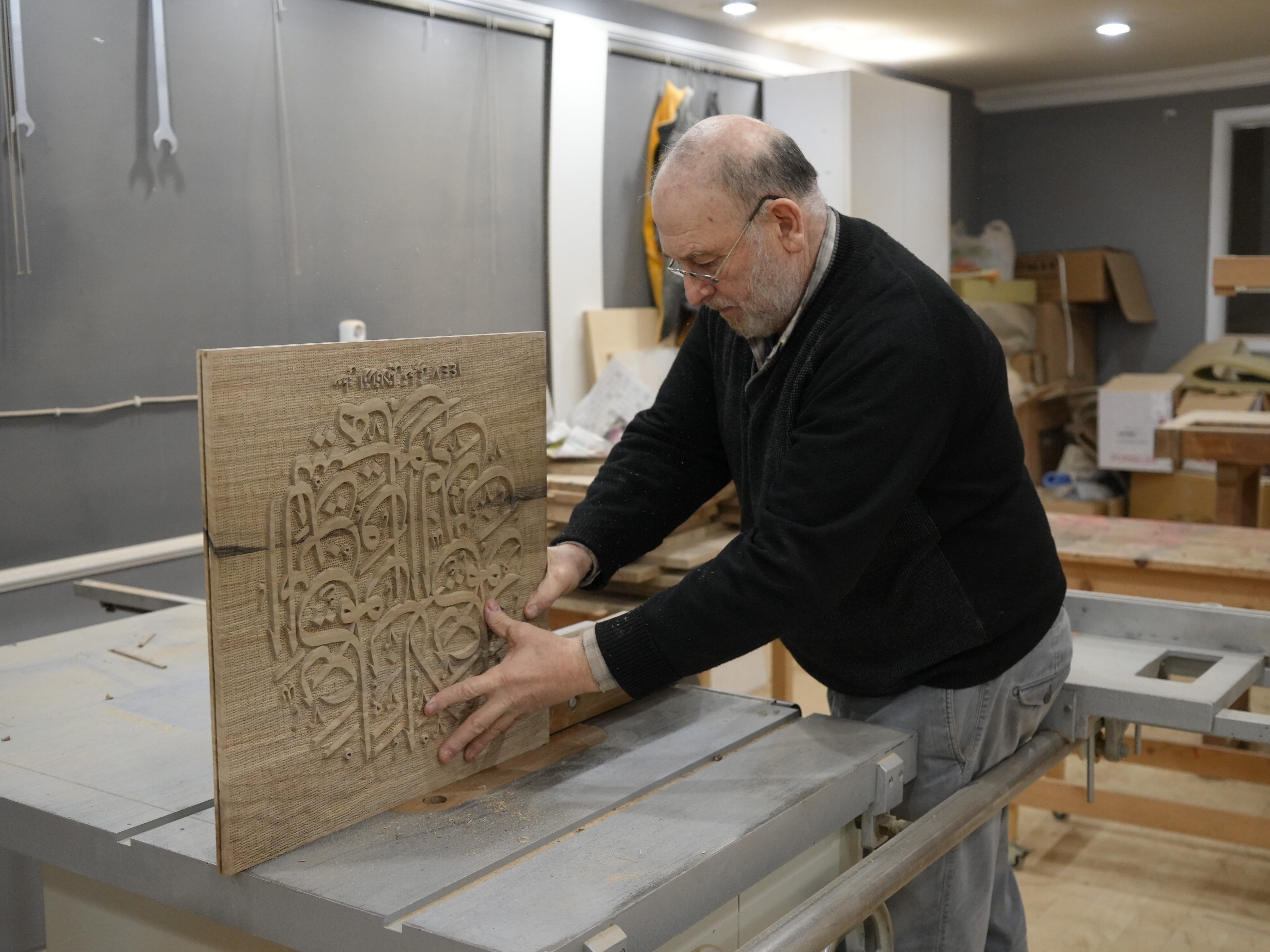 Kastamonu'da Asırlık Sanatı Kilerinde Yaşatıyor Ayetleri Ilmek Ilmek Istiyor 6