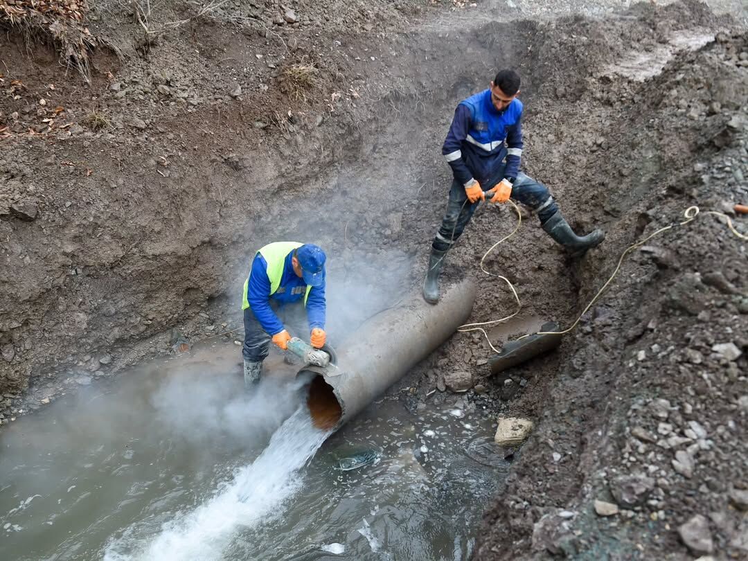 Kastamonu'da Içme Suyu Hattındaki Arıza Giderildi Su Kademeli Olarak Hanelere Veriliyor 14