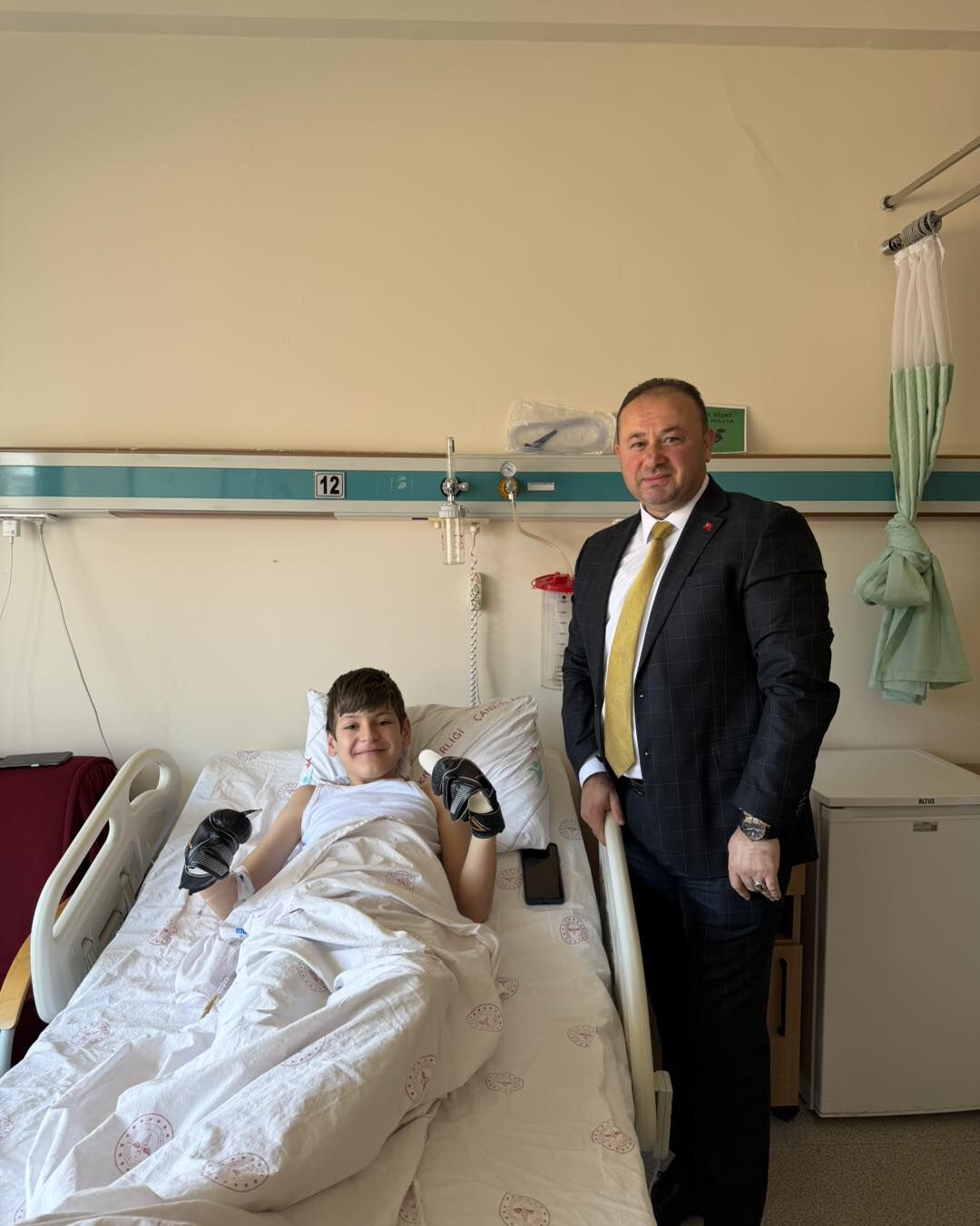 Kastamonu'da Ilçe Belediye Başkanı Genç Kaleciye Moral Verdi 88888888888888888888888888888888888888888888888888888888888888888888888888888888