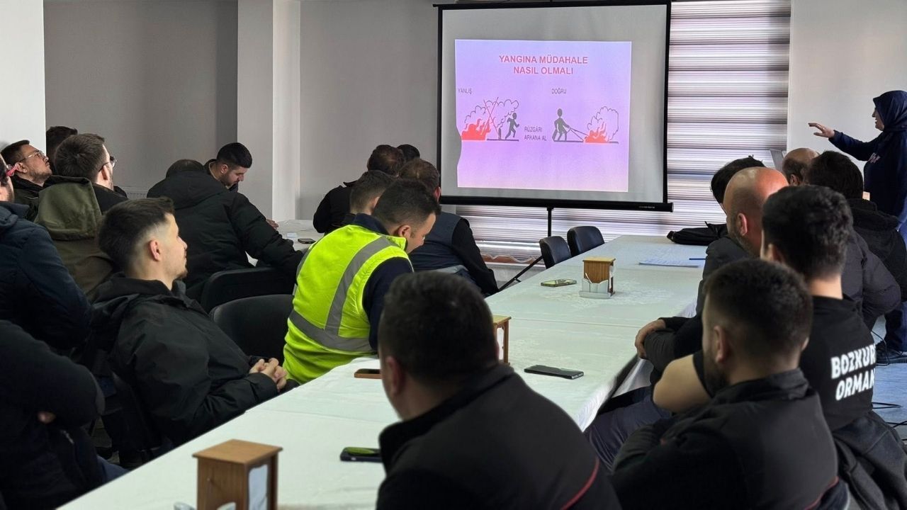 Kastamonu’da Orman Personeline Kritik Eğitim (1)