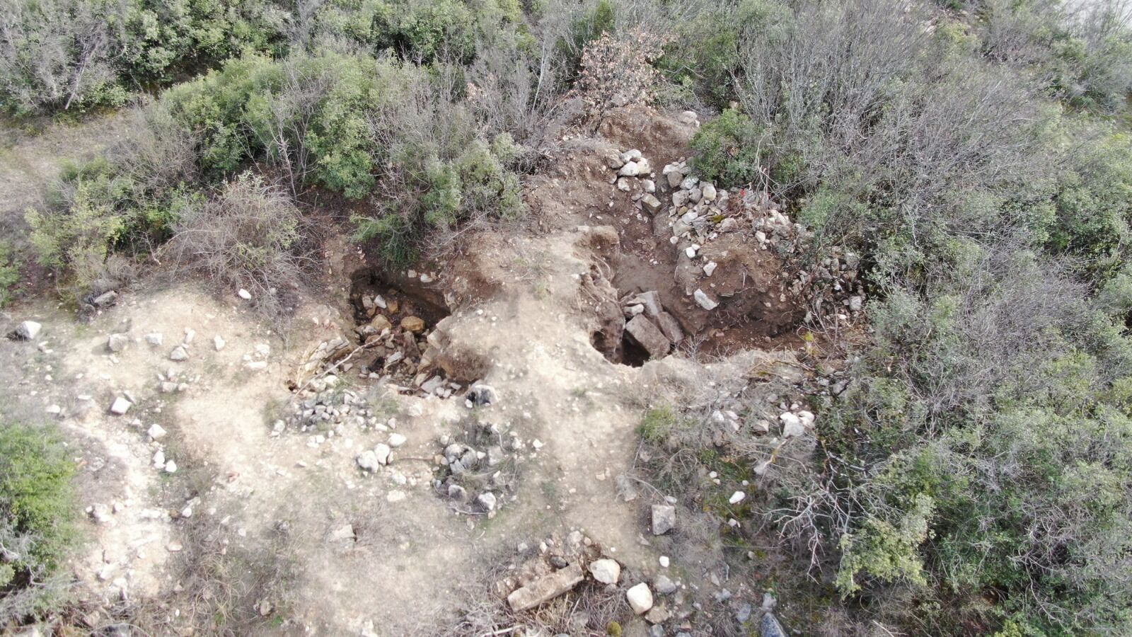 Kastamonu'da Roma Dönemine Ait Kalıntılar Bulunmuştu Defineciler Tarafından Tahrip Edildi! 32