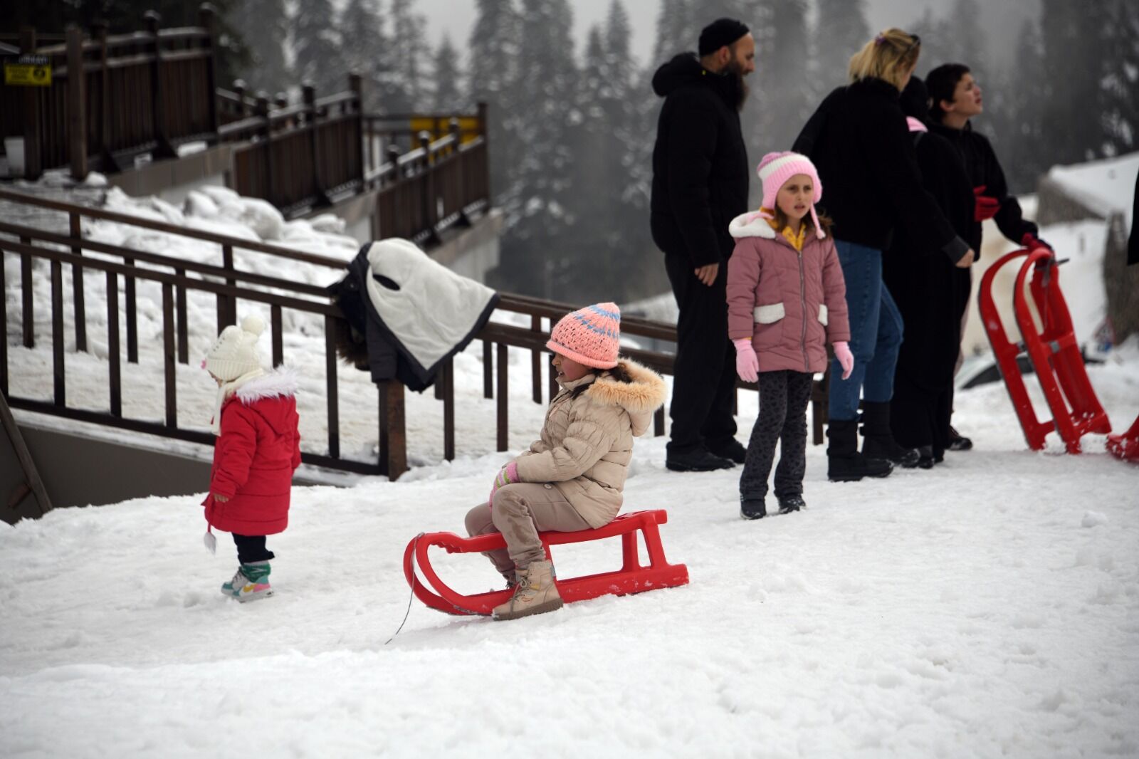 Kastamonu'daki Kayak Merkezi Bayramı Hareketli Geçirdi 16