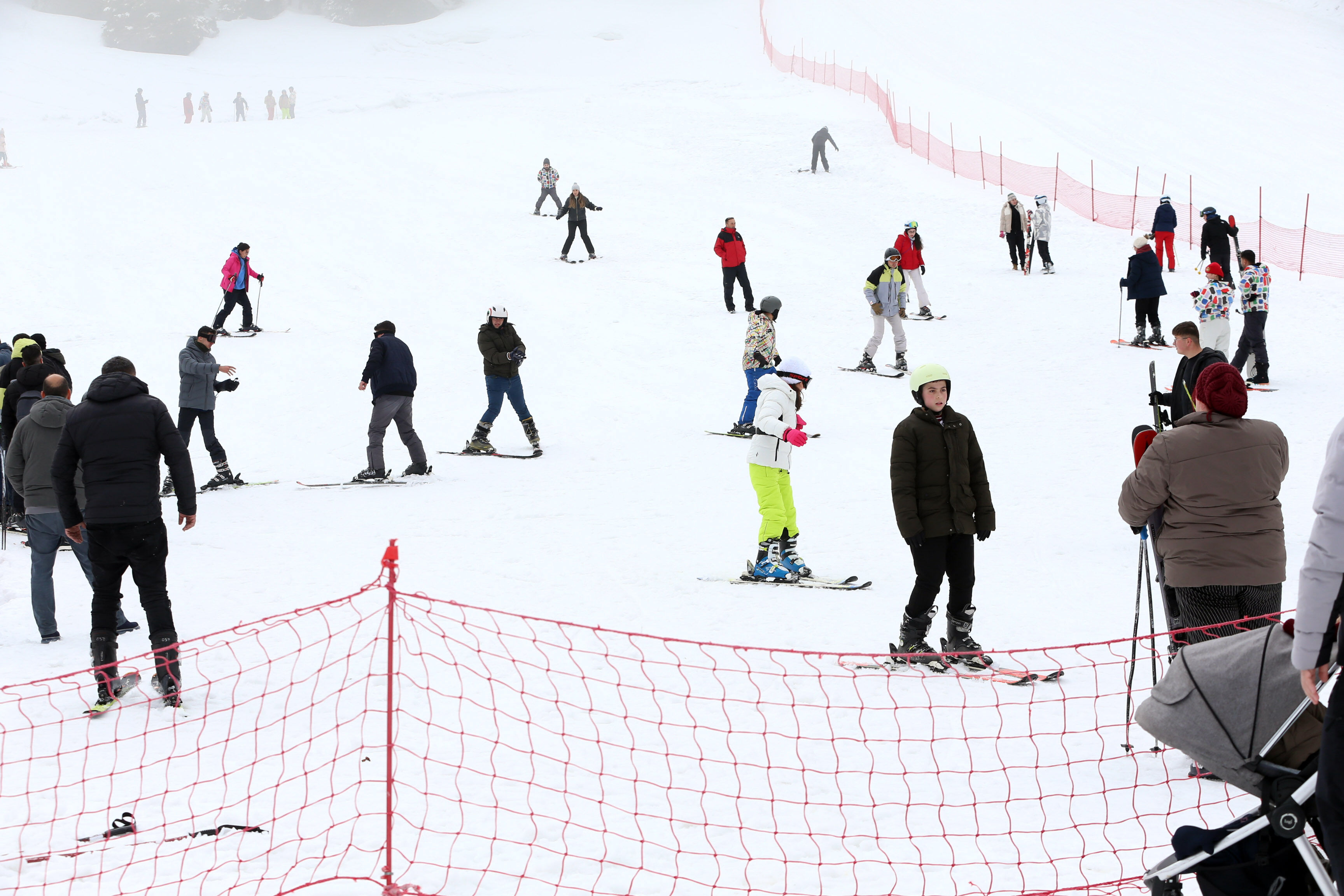 Kastamonu'daki Kayak Merkezi Bayramı Hareketli Geçirdi 66
