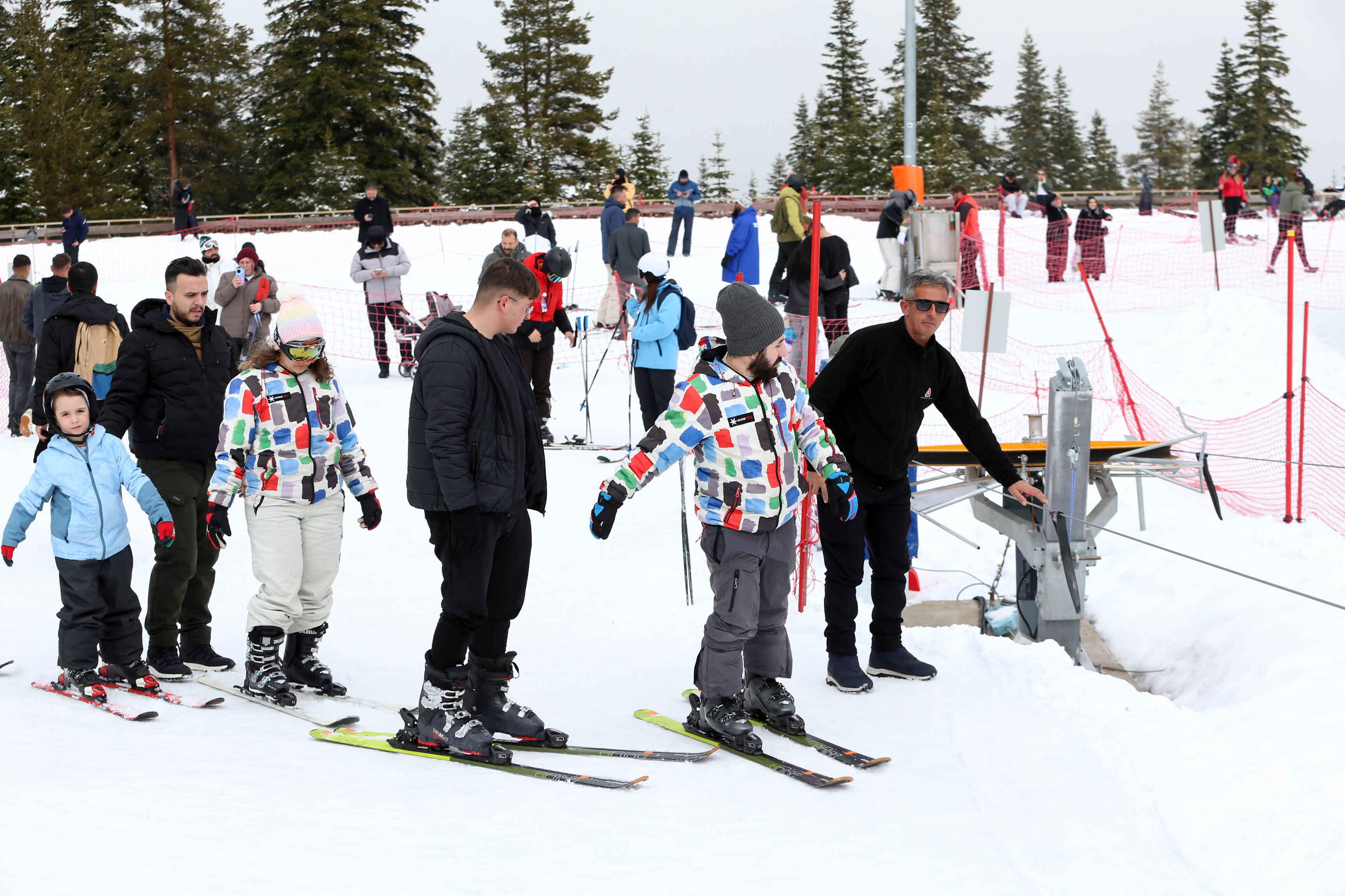 Kastamonu'daki Kayak Merkezi Bayramı Hareketli Geçirdi 7