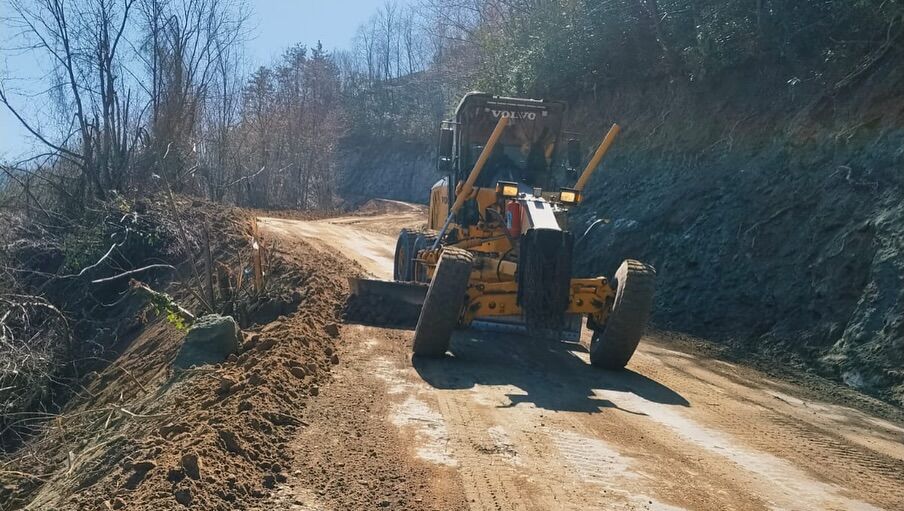 Kastamonu'nun 2 Ilçesinin Köy Yollarında Çalışmalar Sürüyor 2