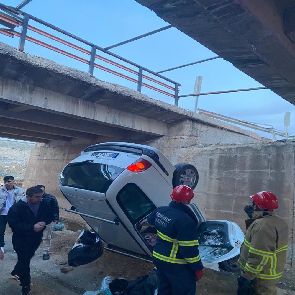 Kırıkkale Feci Kaza Uçtu (1)