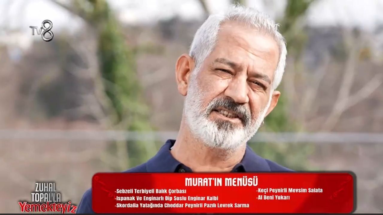 Murat Öztürk’ün Yemekteyiz Menüsünde Neler Var (1)