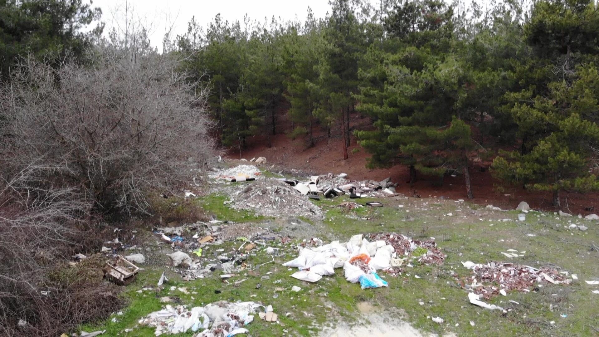 Ormanlık Alan Çöplüğe Döndü Tepkiler Büyüyor4