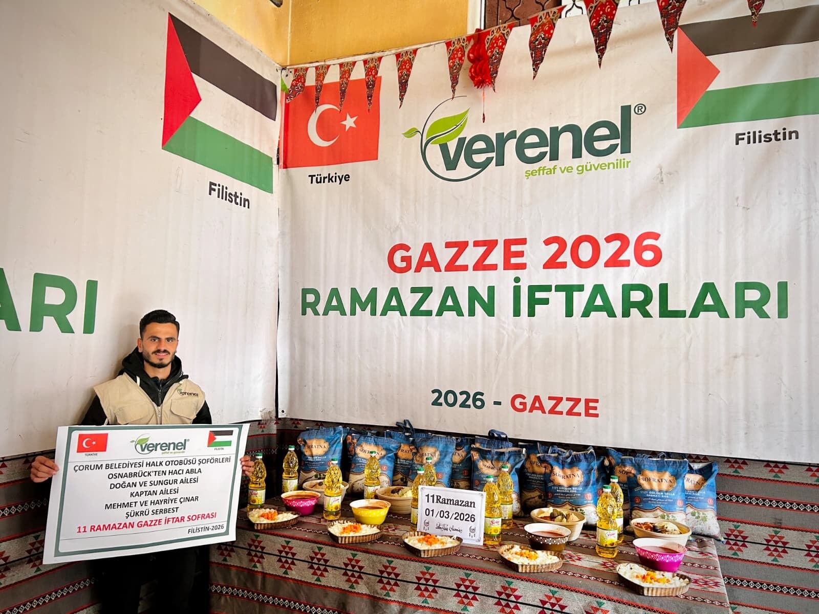 Otobüs Şoförlerinden Gazze’ye Anlamlı Destek2