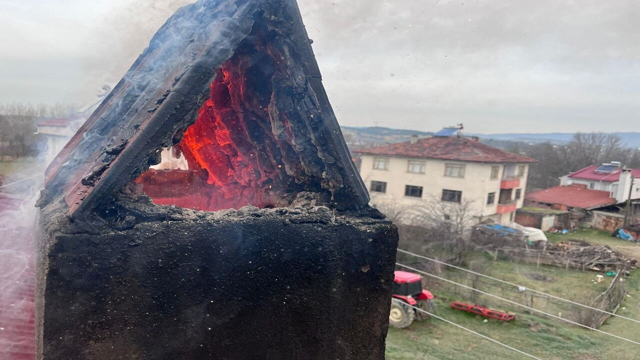 Taşköprü Baca Yangını (1)