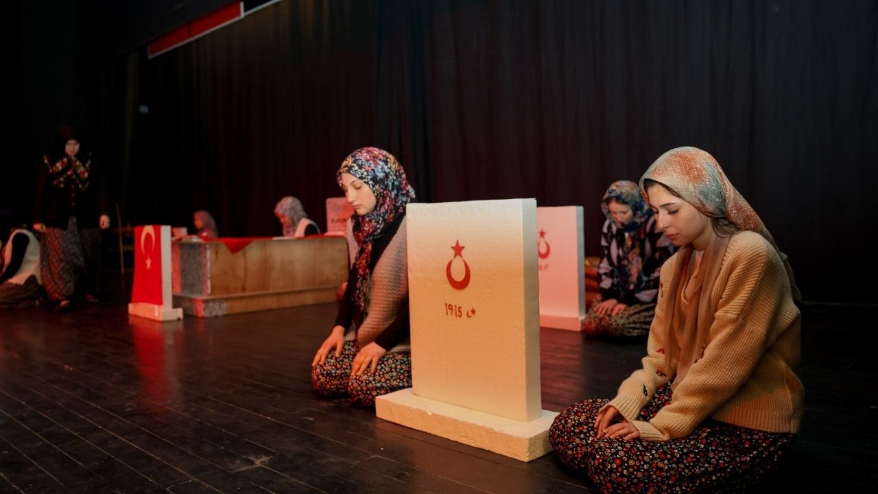 Taşköprü’de 18 Mart’a Yakışan Anma Çanakkale Ruhu Yeniden Yaşatıldı (8)