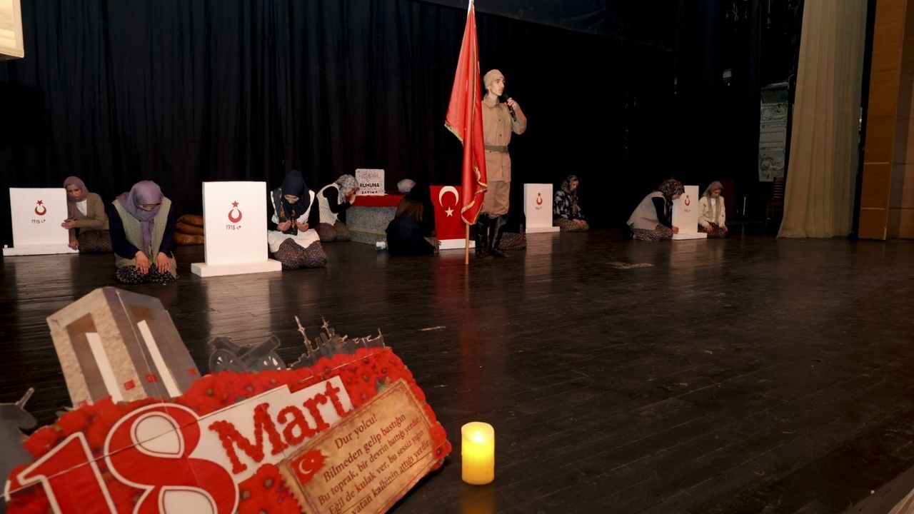 Taşköprü’de 18 Mart’a Yakışan Anma Çanakkale Ruhu Yeniden Yaşatıldı (9)