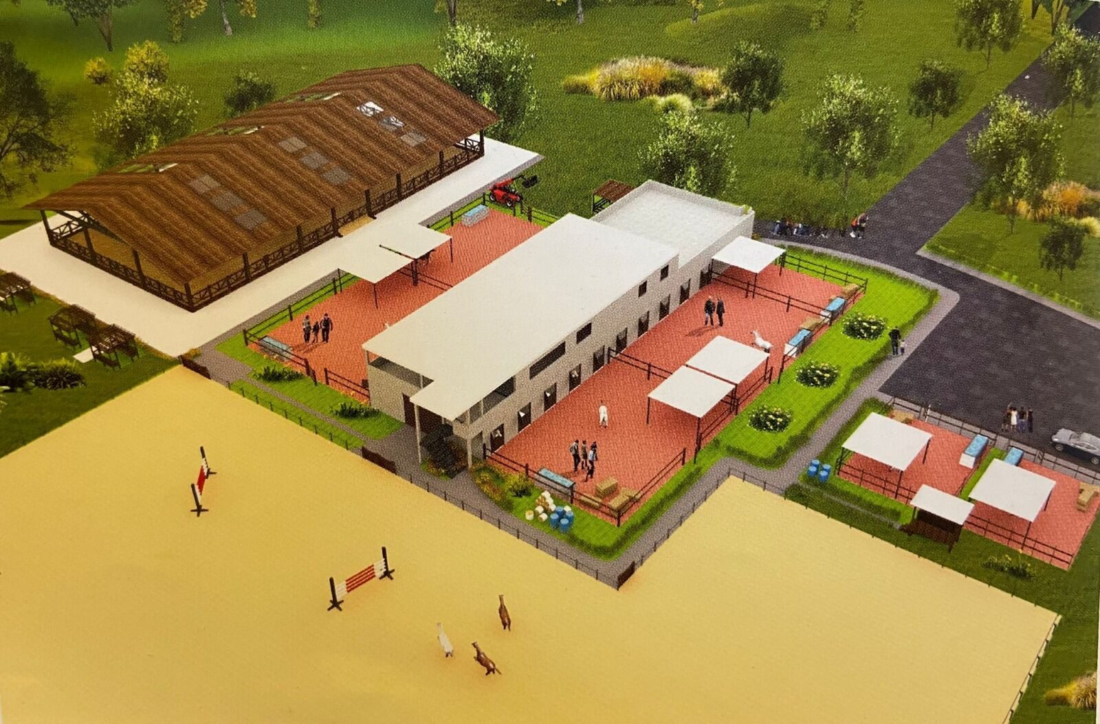 Taşköprü'de Atlı Turizm Merkezi Projesi Başladı 12