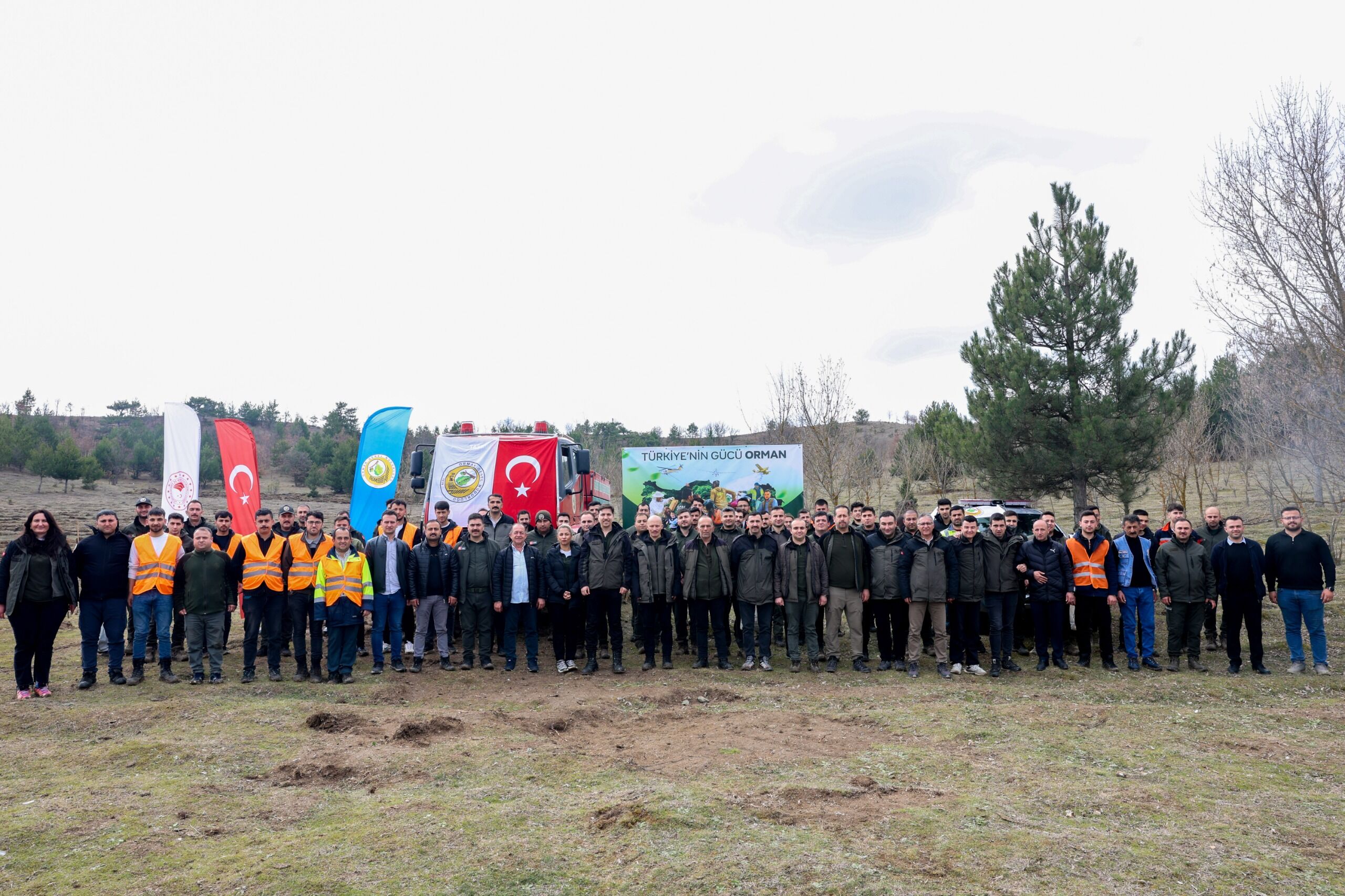 Taşköprü'de Bin 150 Fidan Toprakla Buluştu 7