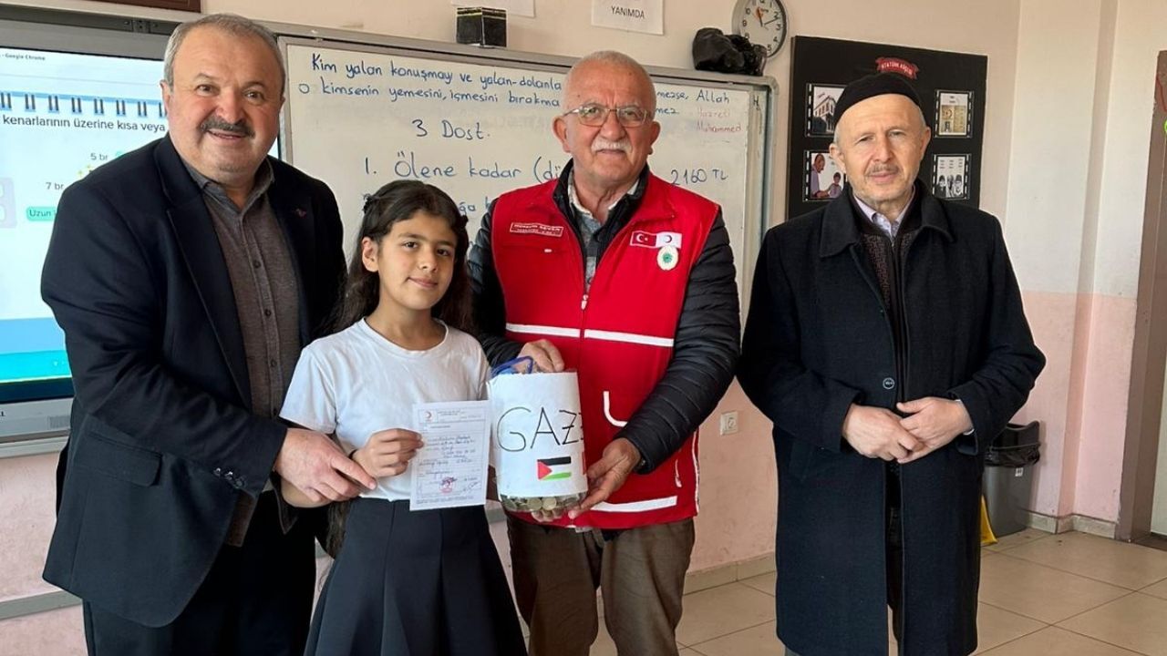 Taşköprü’de Minik Yüreklerden Gazze’ye Umut Eli (3)