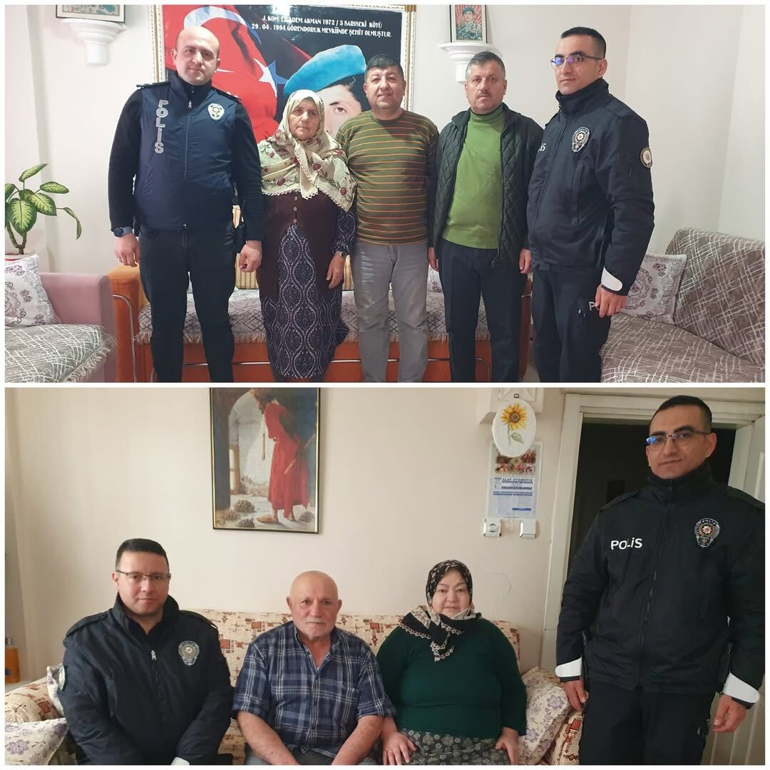 Taşköprü'de Şehit Aileleri Ve Gazilerin Bayramlarını Kutladılar 4