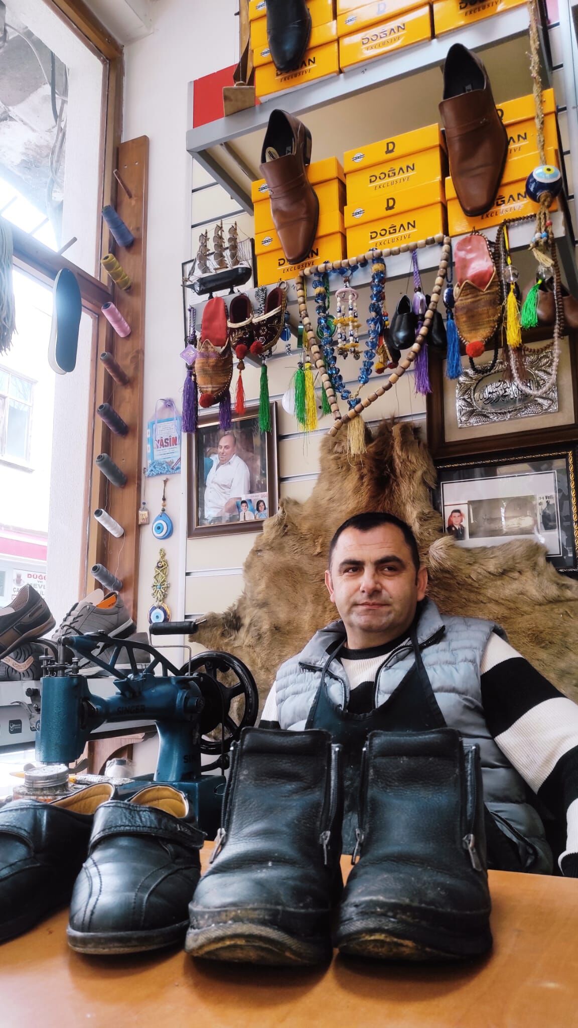 Taşköprü’de Yarım Asırlık Ustalık Sürüyor Yamak Kundura Yeni Yerinde (1)