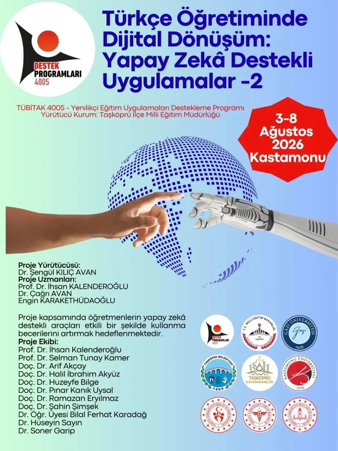 Taşköprü’den Ses Getiren Proje Türkçe Öğretimi Projesine Tübi̇tak Desteği (3)