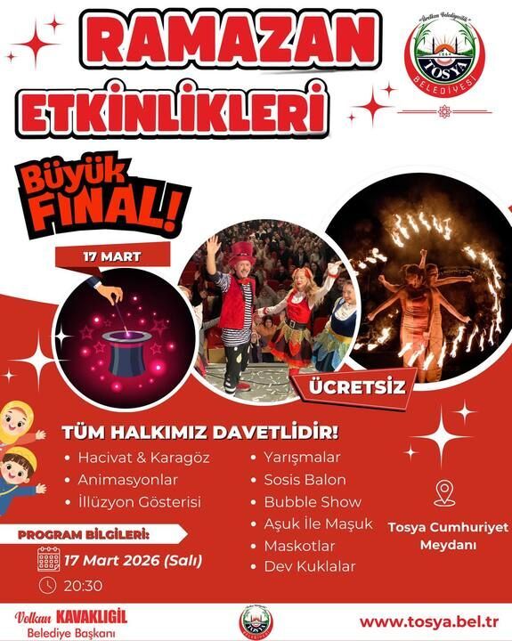 Tosya, Ramazan Ayını Renkli Etkinliklerle Uğurluyor3