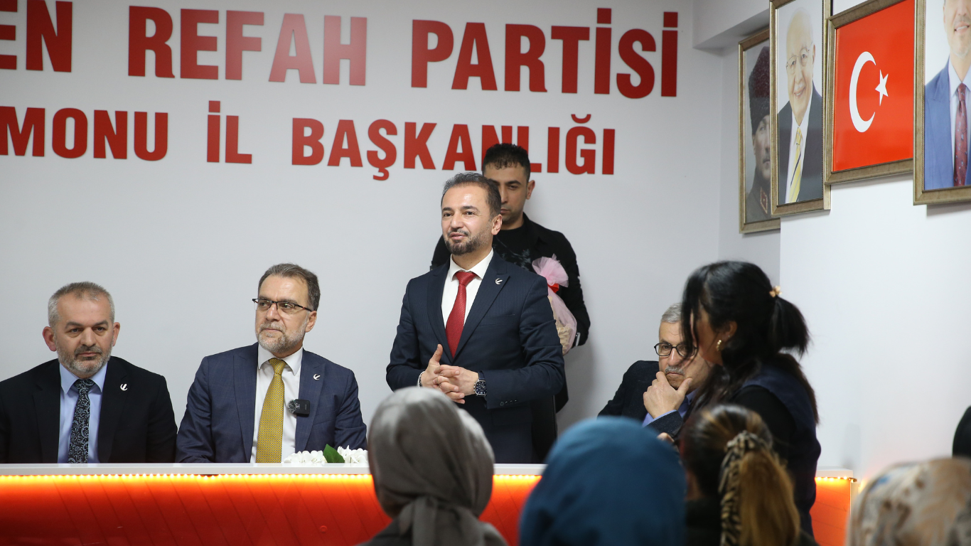 Yeniden Refah Partisi Genel Başkan Yardımcısı Gül Kastamonu’da1