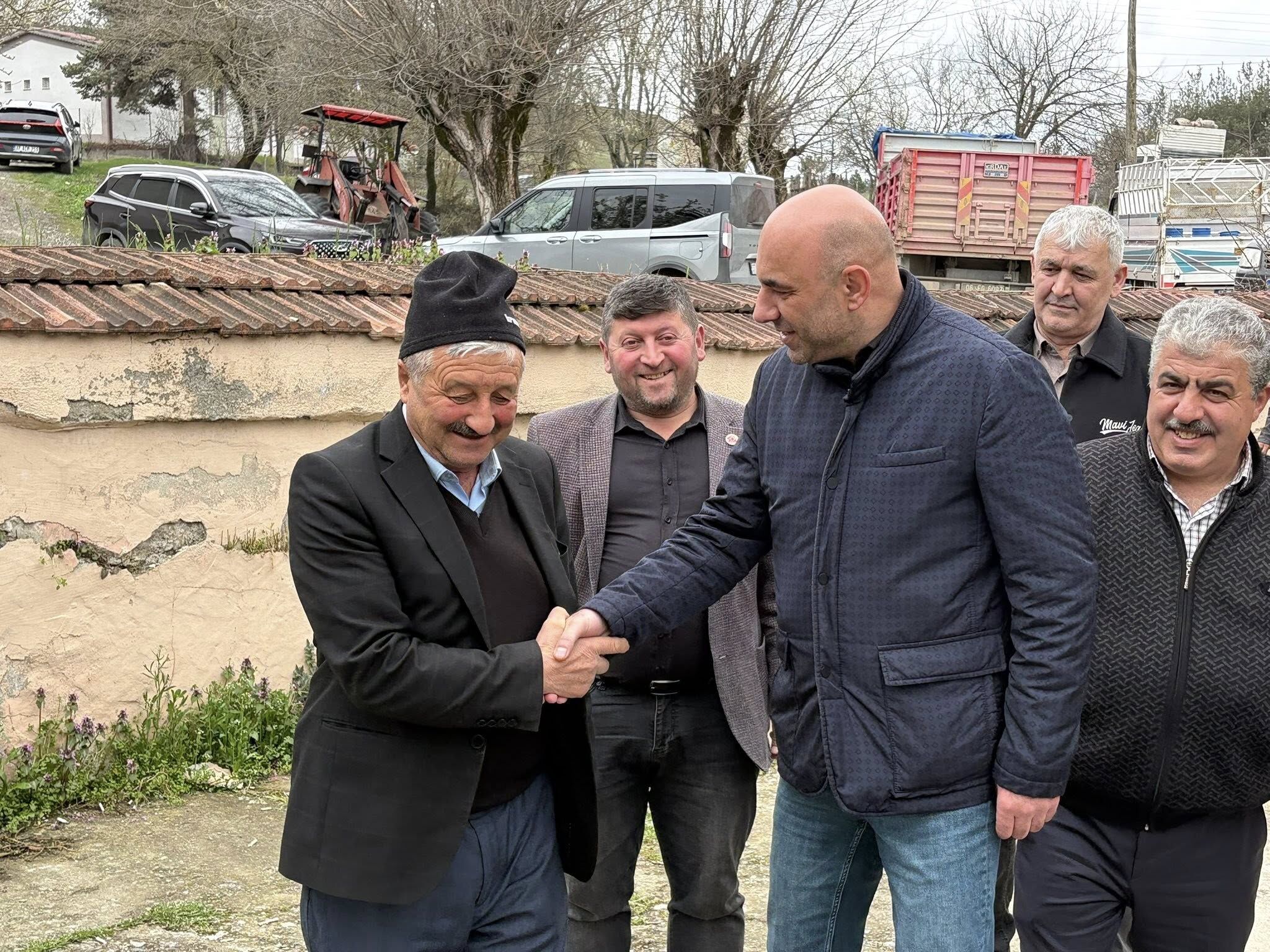 Ak Parti Heyeti Mescit Köyü’nde Tarım Kredi Genel Kurulunda Yoğun İlgi1