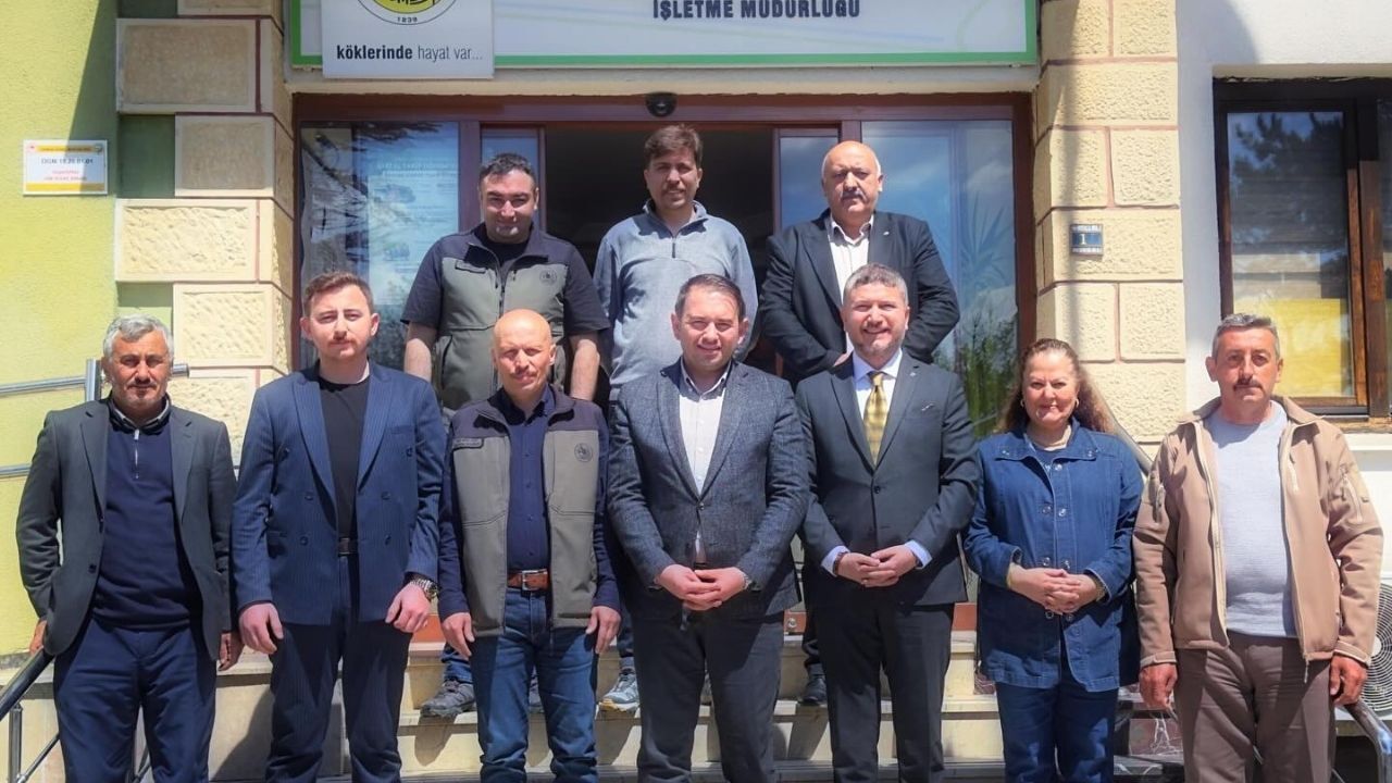 Ak Parti Taşköprü Teşkilatından Orman İşletme Müdürlüğü’ne Ziyaret (3)