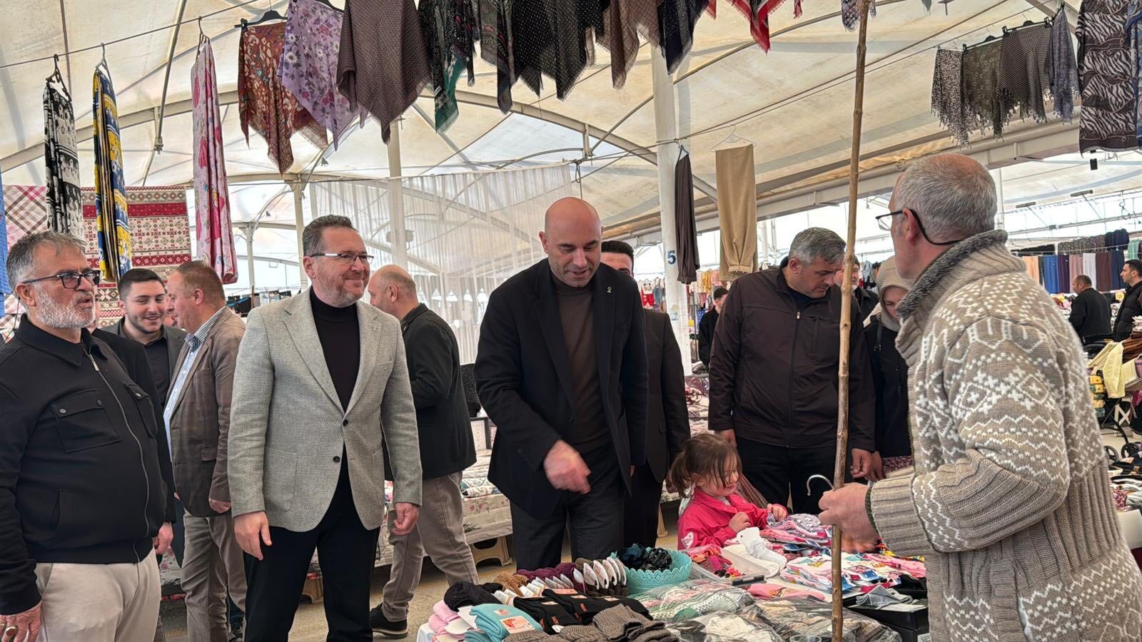 Akp’den Kastamonu Kuzeykent Tuhafiye Pazarı’na Ziyaret